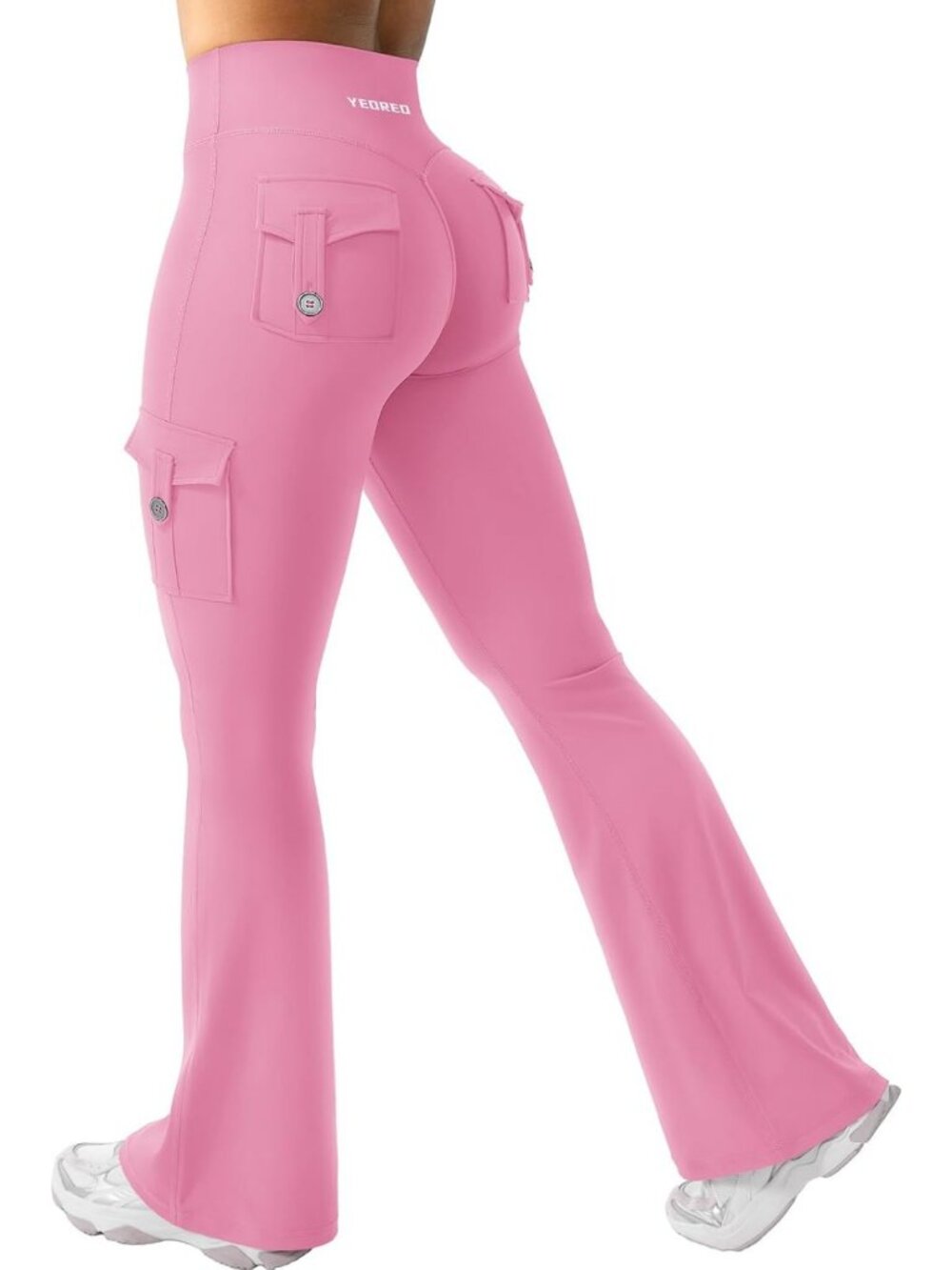 High-Waisted Flare Leggings for Women | Stretchy Workout Pants | Gym & Yoga
